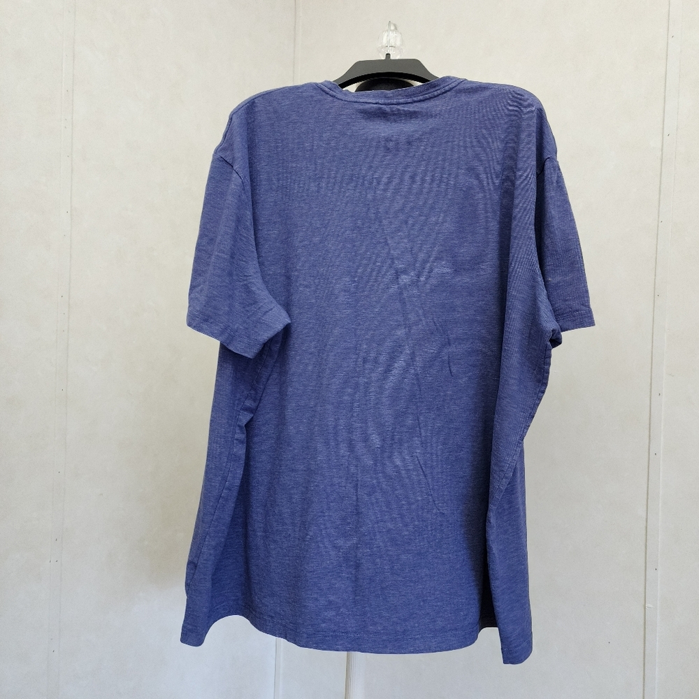 Lee Men's Casual Blue Short Sleeve Pocket Tee - Picture 6 of 6